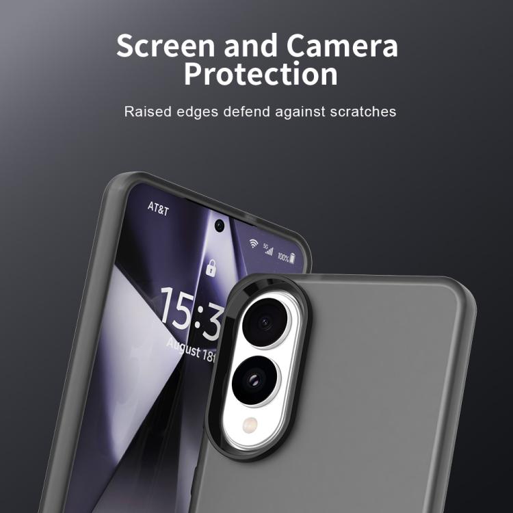 For Samsung Galaxy S25 Edge 5G Candy PC Hybrid TPU Shockproof Phone Case