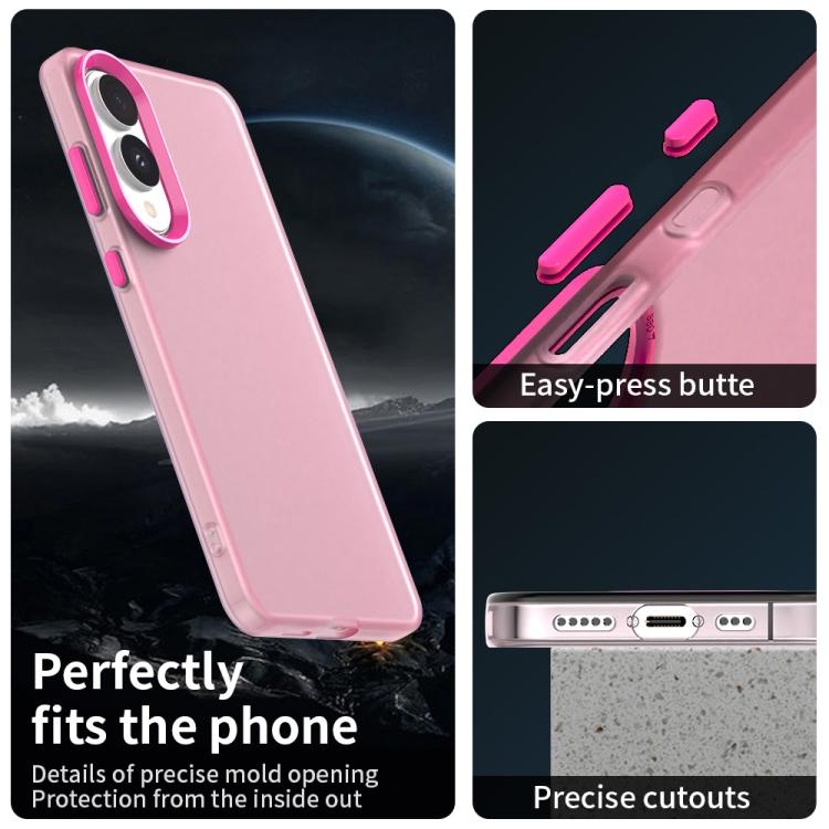 For Samsung Galaxy S25 Edge 5G Candy PC Hybrid TPU Shockproof Phone Case