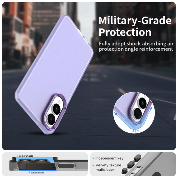For Samsung Galaxy S25 Edge 5G Candy PC Hybrid TPU Shockproof Phone Case