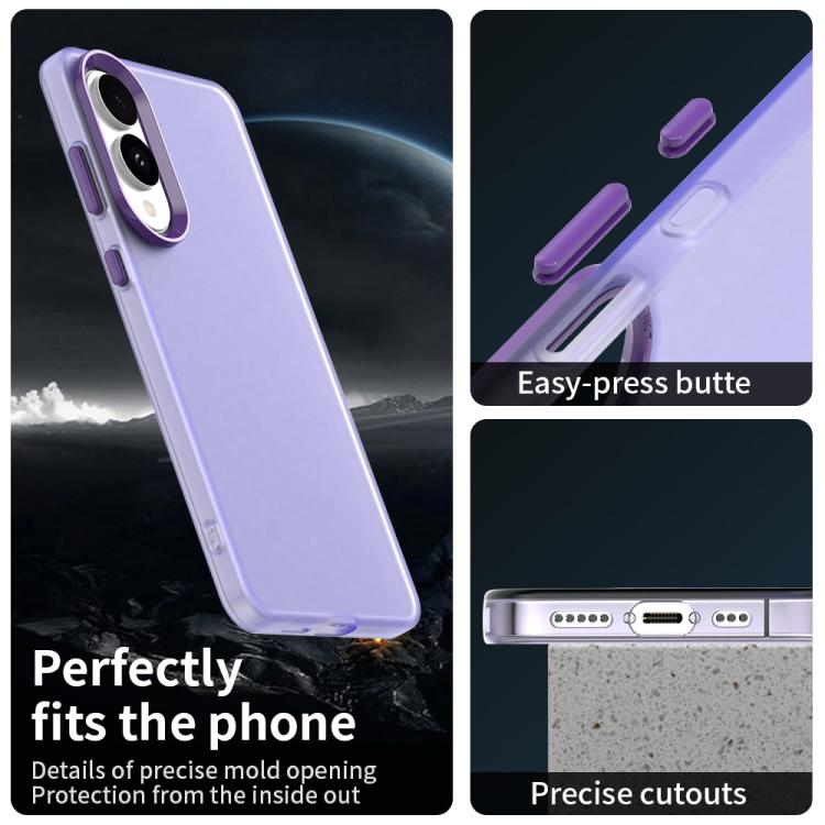 For Samsung Galaxy S25 Edge 5G Candy PC Hybrid TPU Shockproof Phone Case