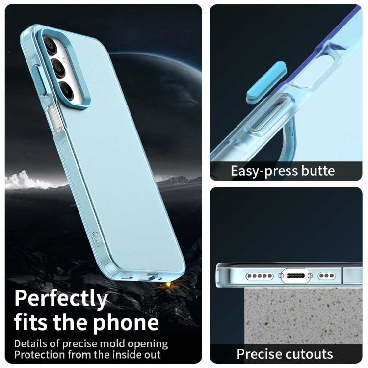 For Samsung Galaxy A55 5G Candy PC Hybrid TPU Shockproof Phone Case