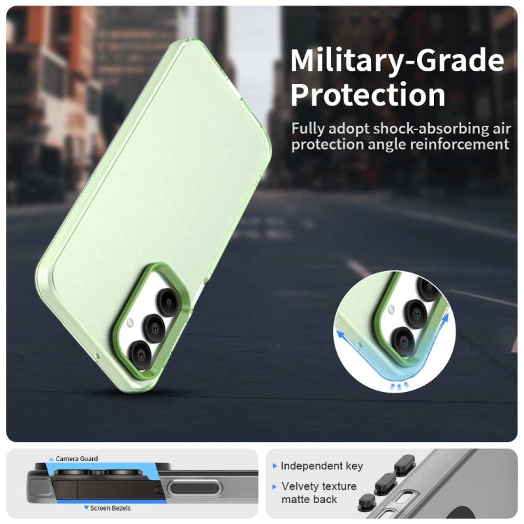 For Samsung Galaxy A55 5G Candy PC Hybrid TPU Shockproof Phone Case
