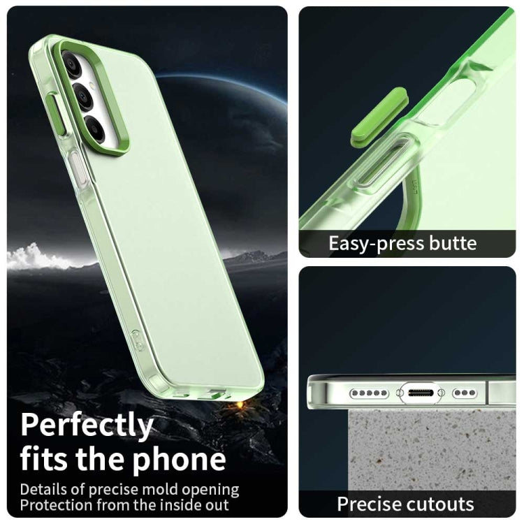 For Samsung Galaxy A55 5G Candy PC Hybrid TPU Shockproof Phone Case