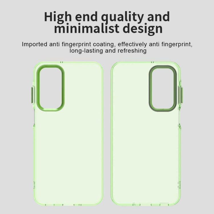 For Samsung Galaxy A55 5G Candy PC Hybrid TPU Shockproof Phone Case