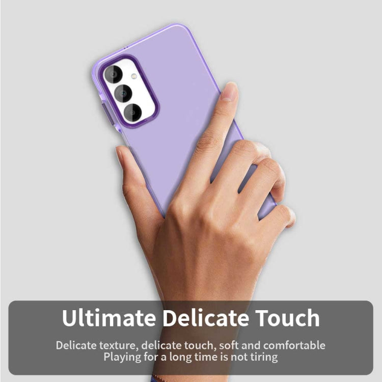 For Samsung Galaxy A55 5G Candy PC Hybrid TPU Shockproof Phone Case
