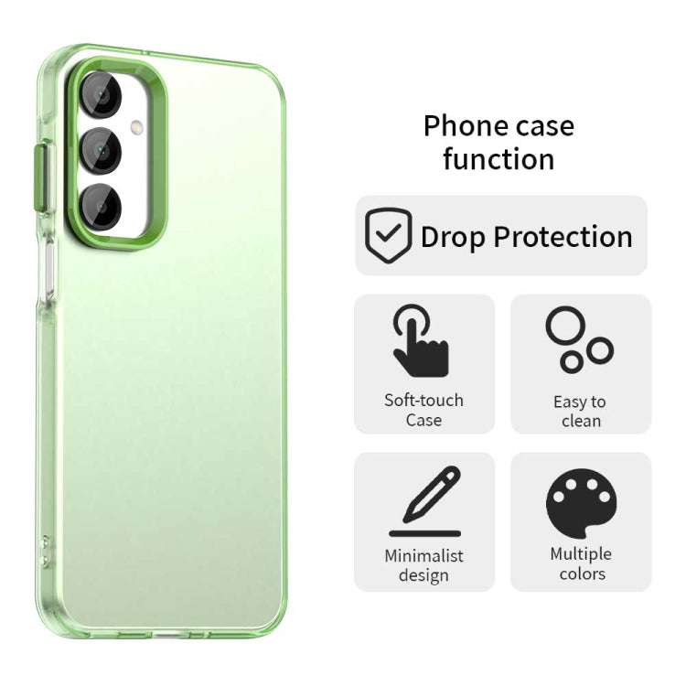 For Samsung Galaxy A15 4G Candy PC Hybrid TPU Shockproof Phone Case