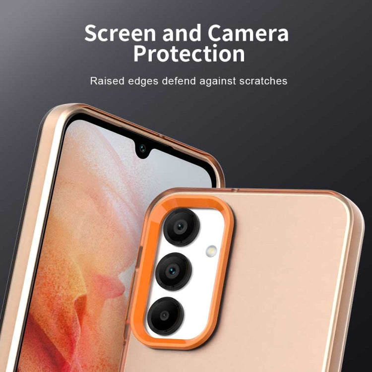 For Samsung Galaxy A15 5G Candy PC Hybrid TPU Shockproof Phone Case