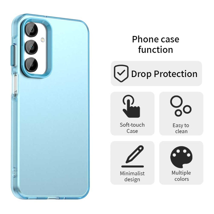 For Samsung Galaxy A15 5G Candy PC Hybrid TPU Shockproof Phone Case