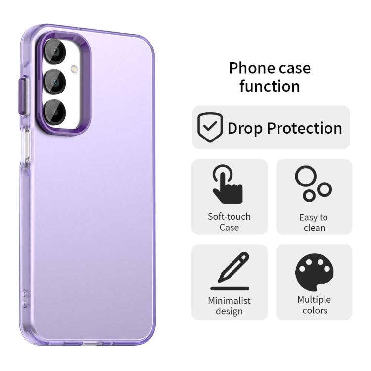 For Samsung Galaxy A15 5G Candy PC Hybrid TPU Shockproof Phone Case