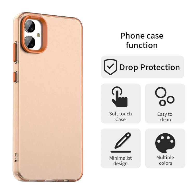 For Samsung Galaxy A05 Candy PC Hybrid TPU Shockproof Phone Case
