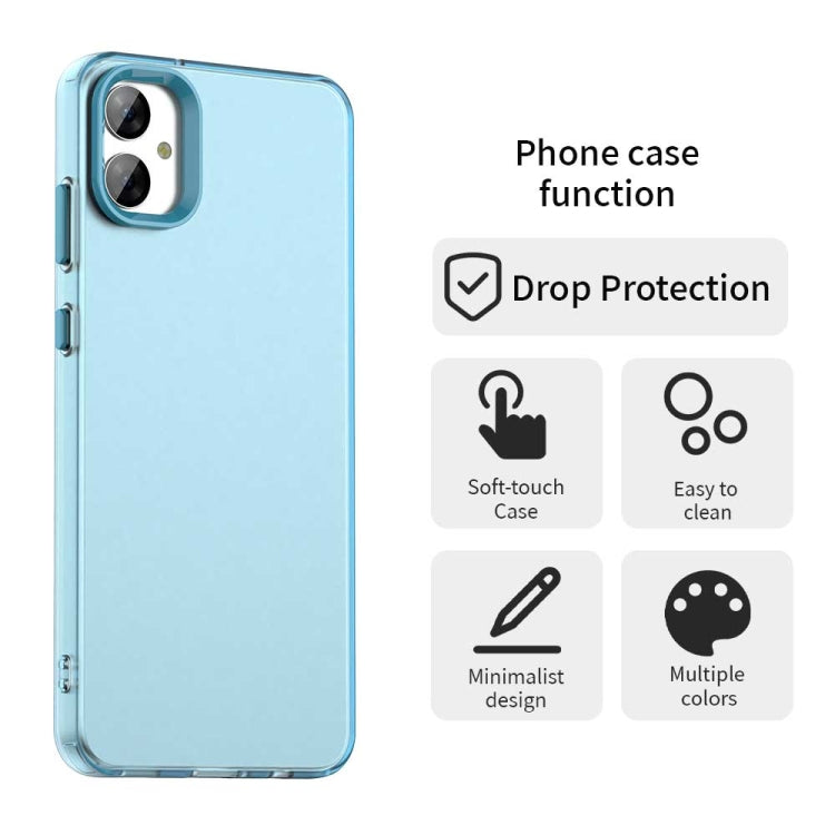 For Samsung Galaxy A05 Candy PC Hybrid TPU Shockproof Phone Case