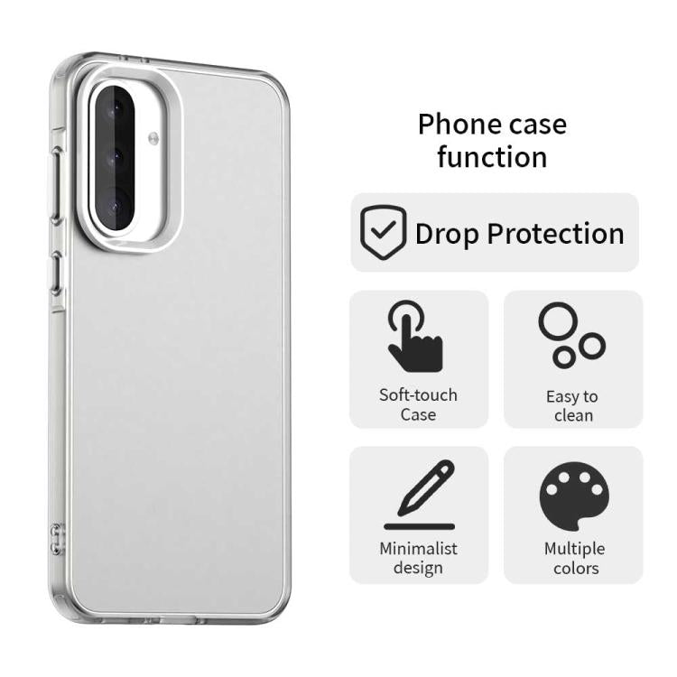 For Samsung Galaxy A56 5G Candy PC Hybrid TPU Shockproof Phone Case