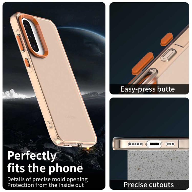 For Samsung Galaxy A56 5G Candy PC Hybrid TPU Shockproof Phone Case