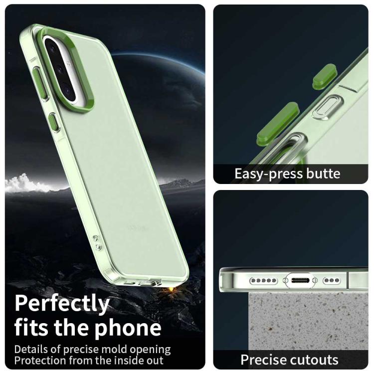For Samsung Galaxy A56 5G Candy PC Hybrid TPU Shockproof Phone Case