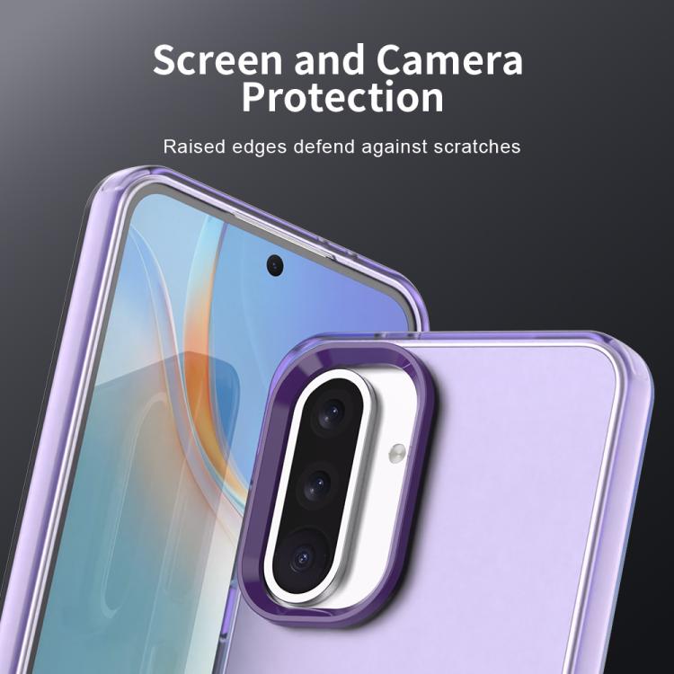 For Samsung Galaxy A56 5G Candy PC Hybrid TPU Shockproof Phone Case