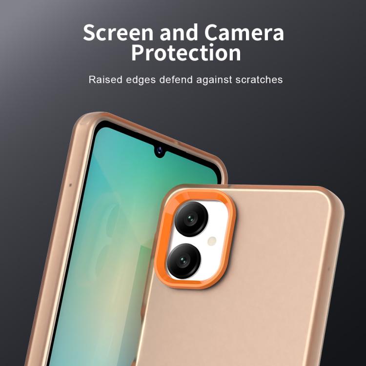 For Samsung Galaxy A06 5G Candy PC Hybrid TPU Shockproof Phone Case