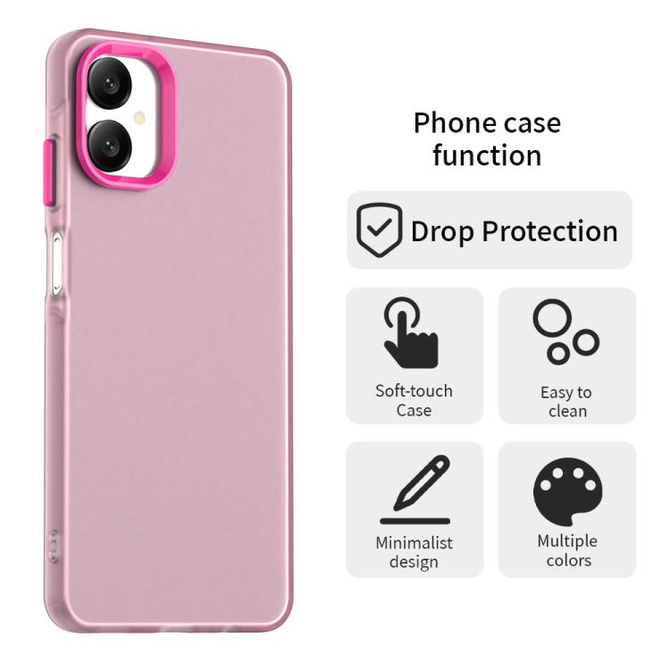 For Samsung Galaxy A06 5G Candy PC Hybrid TPU Shockproof Phone Case