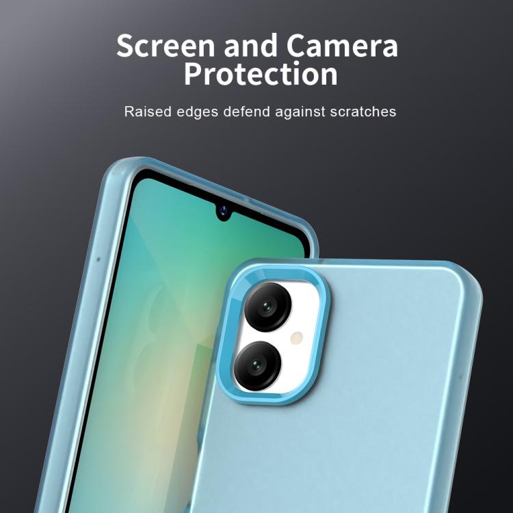For Samsung Galaxy A06 5G Candy PC Hybrid TPU Shockproof Phone Case