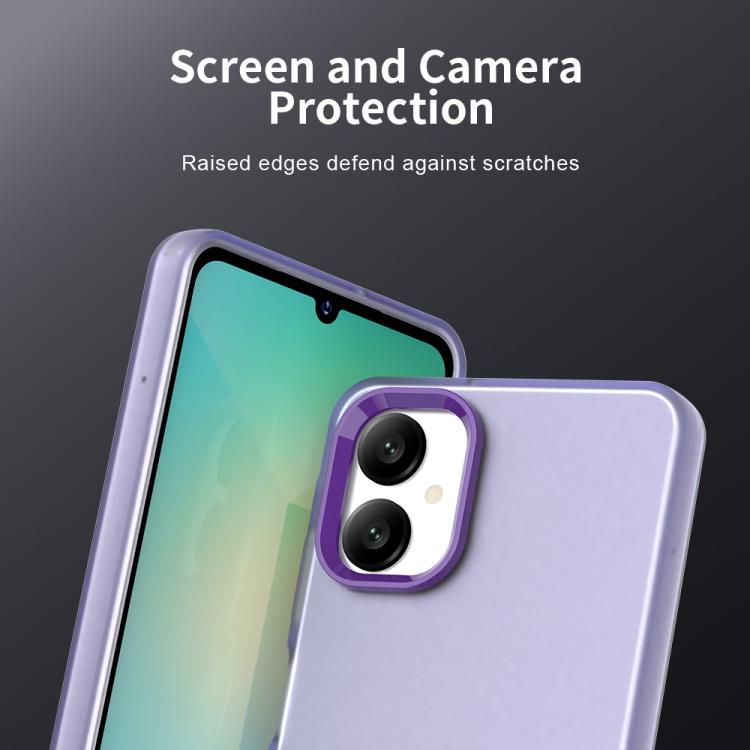 For Samsung Galaxy A06 5G Candy PC Hybrid TPU Shockproof Phone Case