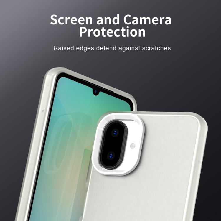 For Samsung Galaxy A07 4G Candy PC Hybrid TPU Shockproof Phone Case