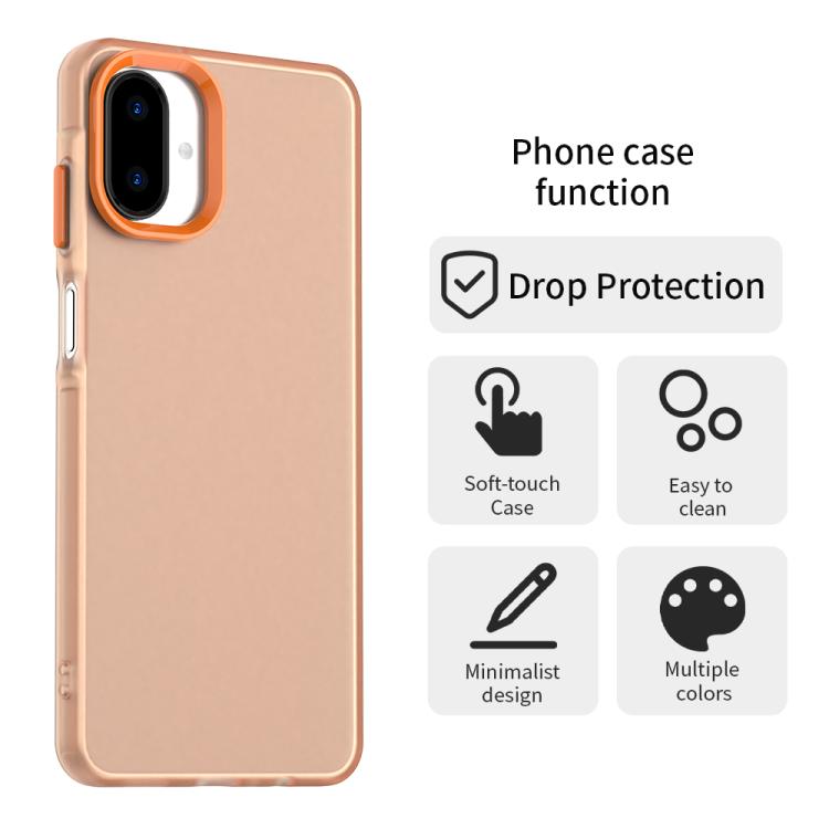For Samsung Galaxy A07 4G Candy PC Hybrid TPU Shockproof Phone Case