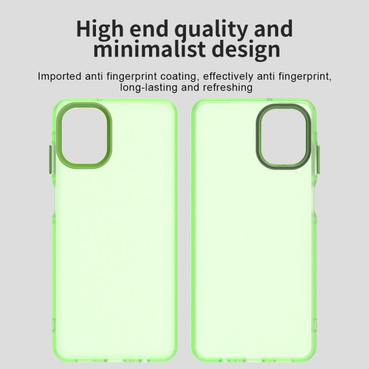 For Samsung Galaxy A07 4G Candy PC Hybrid TPU Shockproof Phone Case