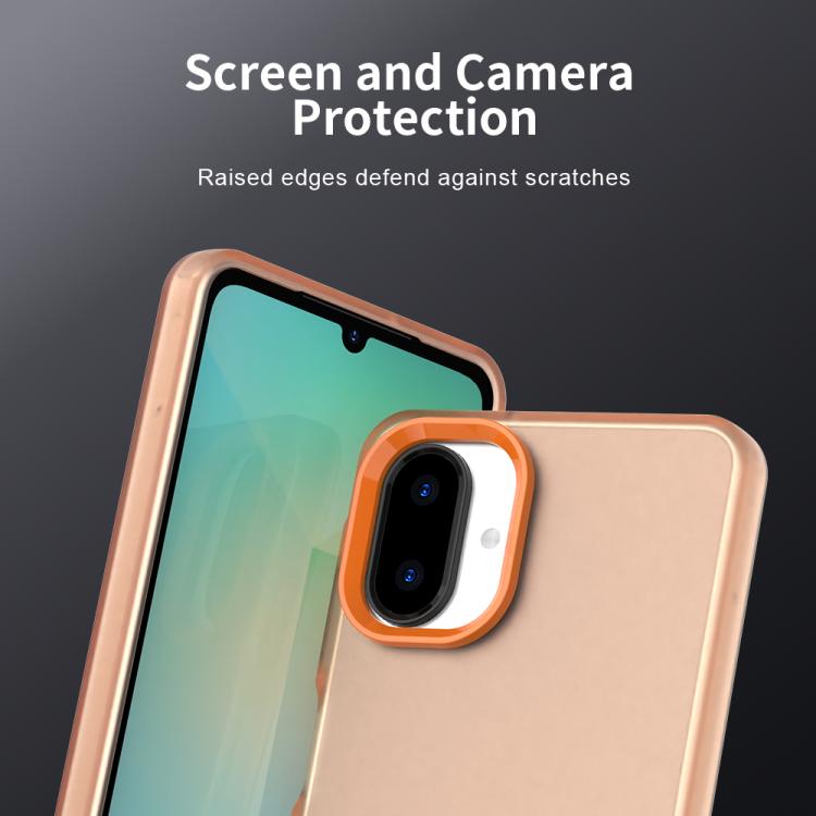 For Samsung Galaxy A07 5G Candy PC Hybrid TPU Shockproof Phone Case