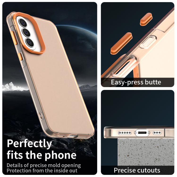 For Samsung Galaxy A57 5G Candy PC Hybrid TPU Shockproof Phone Case