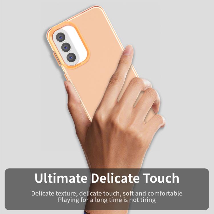 For Samsung Galaxy A57 5G Candy PC Hybrid TPU Shockproof Phone Case