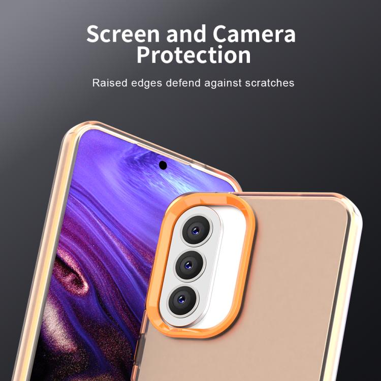 For Samsung Galaxy A57 5G Candy PC Hybrid TPU Shockproof Phone Case