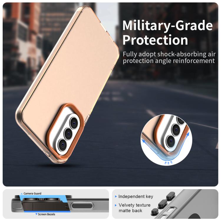 For Samsung Galaxy A57 5G Candy PC Hybrid TPU Shockproof Phone Case