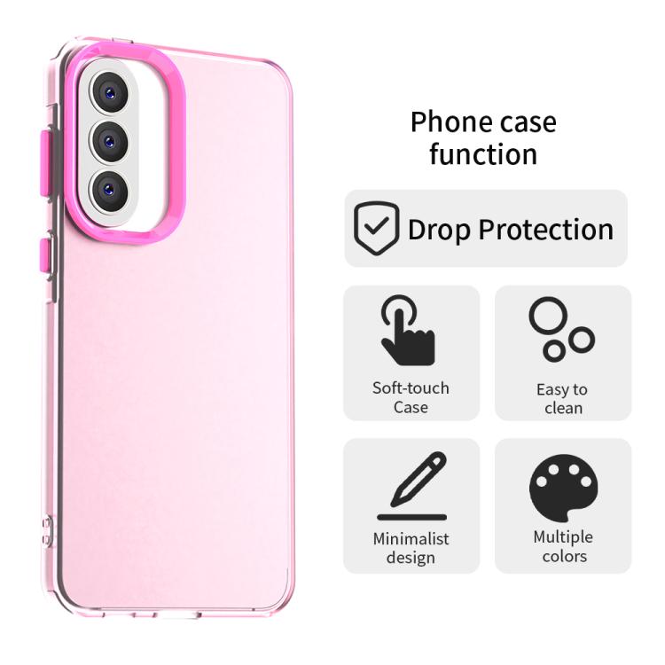 For Samsung Galaxy A57 5G Candy PC Hybrid TPU Shockproof Phone Case