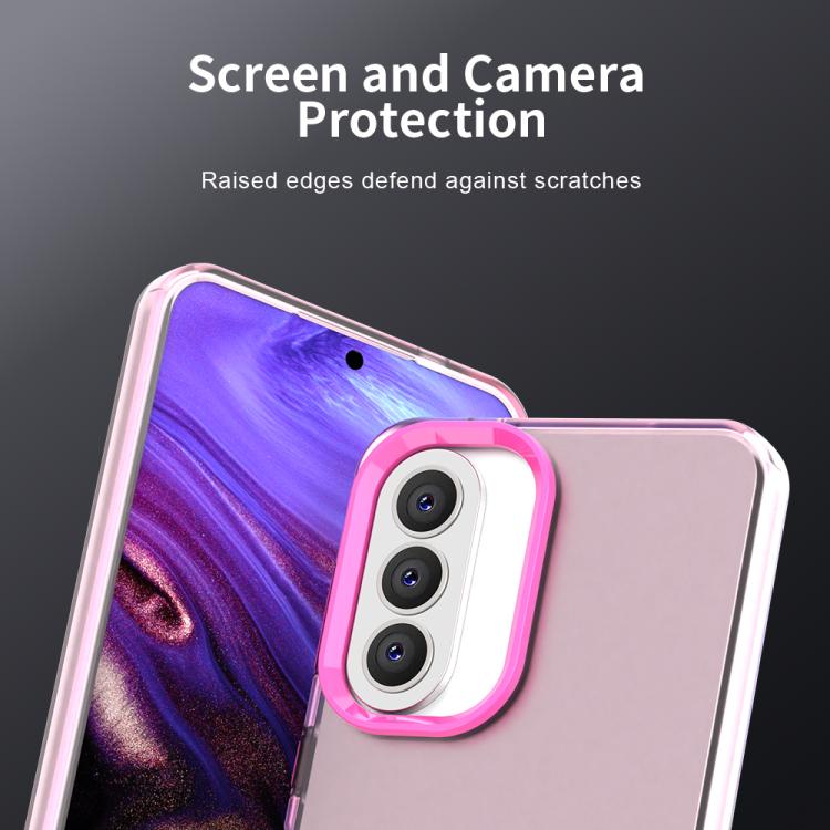 For Samsung Galaxy A57 5G Candy PC Hybrid TPU Shockproof Phone Case