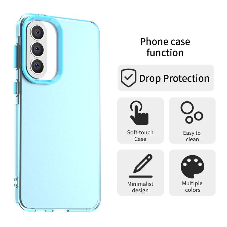 For Samsung Galaxy A57 5G Candy PC Hybrid TPU Shockproof Phone Case
