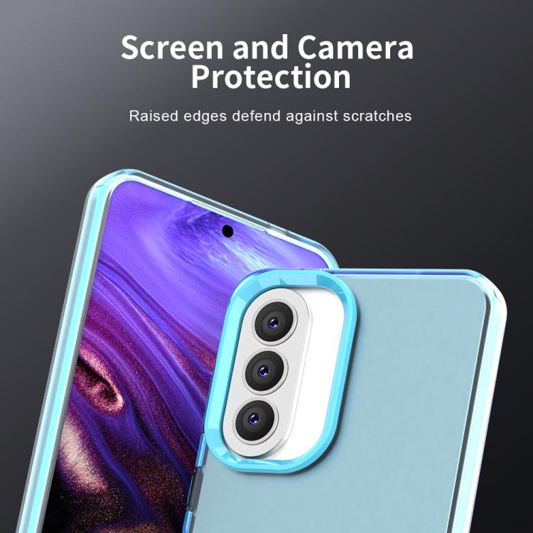 For Samsung Galaxy A57 5G Candy PC Hybrid TPU Shockproof Phone Case