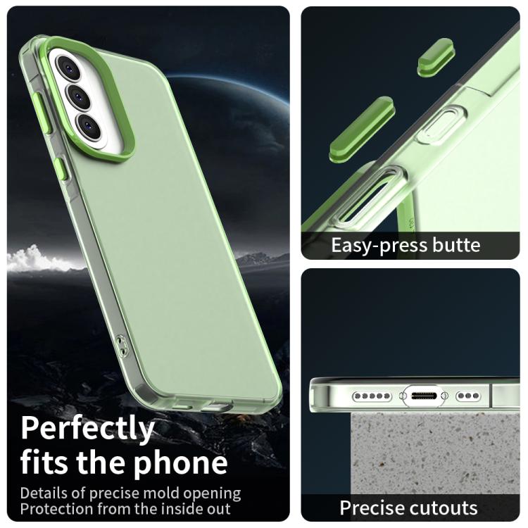 For Samsung Galaxy A57 5G Candy PC Hybrid TPU Shockproof Phone Case