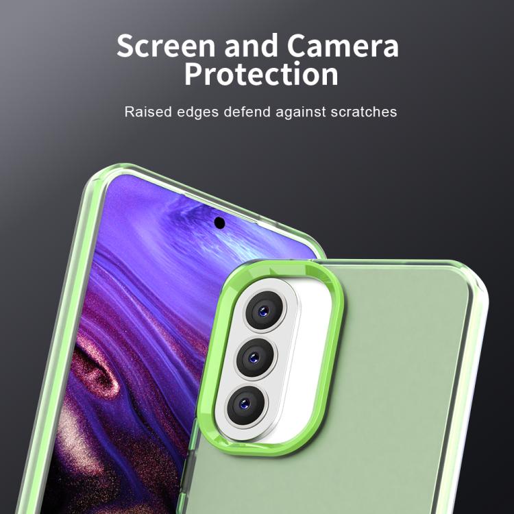 For Samsung Galaxy A57 5G Candy PC Hybrid TPU Shockproof Phone Case