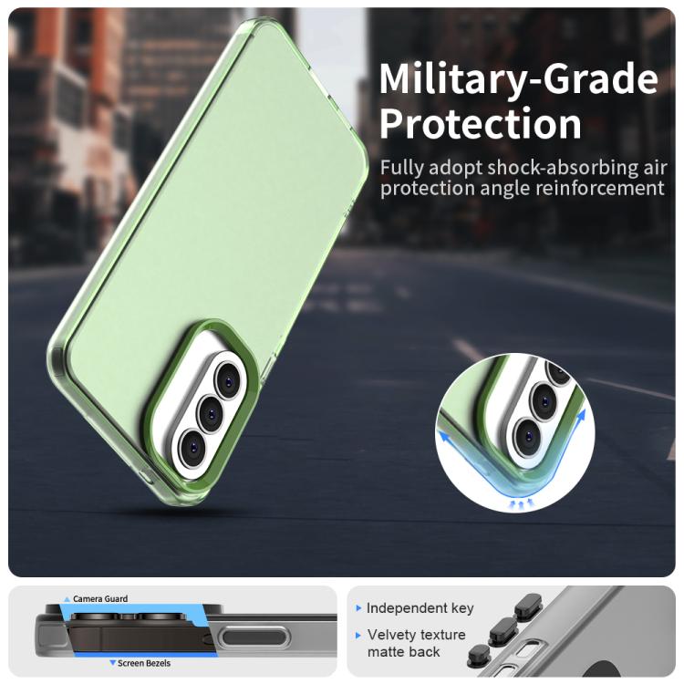 For Samsung Galaxy A57 5G Candy PC Hybrid TPU Shockproof Phone Case