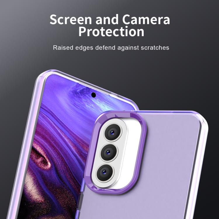 For Samsung Galaxy A57 5G Candy PC Hybrid TPU Shockproof Phone Case