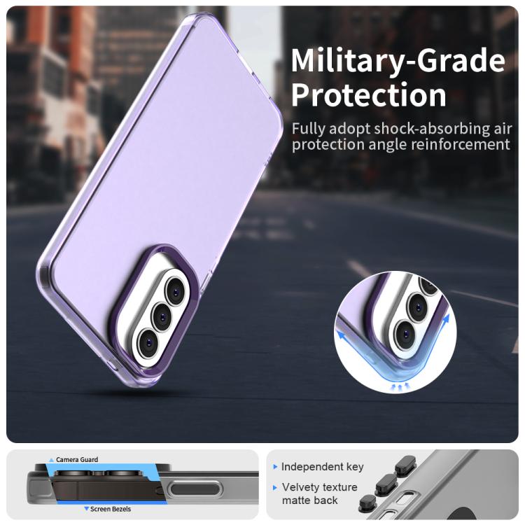 For Samsung Galaxy A57 5G Candy PC Hybrid TPU Shockproof Phone Case