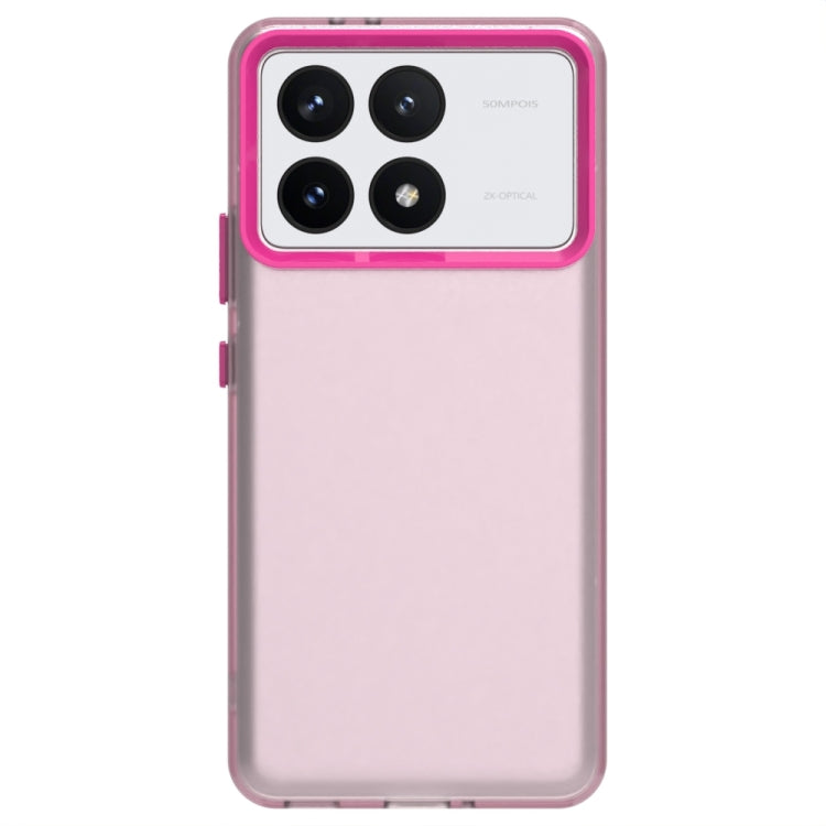 For Xiaomi Poco F6 Pro Candy PC Hybrid TPU Shockproof Phone Case