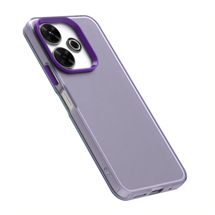 For Xiaomi Poco M6 Plus Candy PC Hybrid TPU Shockproof Phone Case