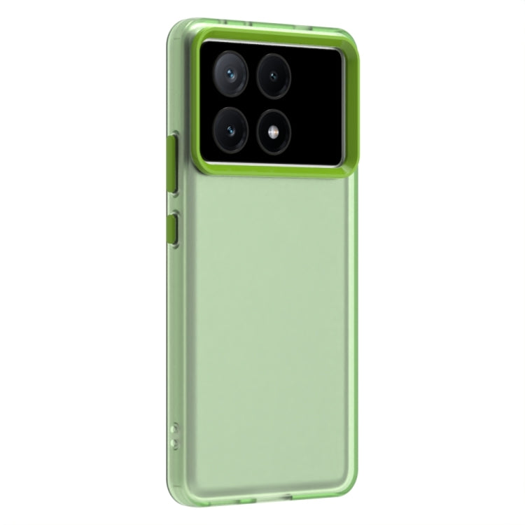 For Xiaomi Poco X6 Pro 5G Candy PC Hybrid TPU Shockproof Phone Case