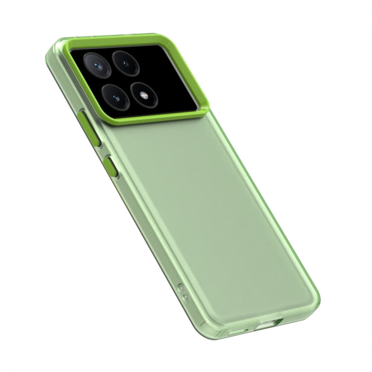 For Xiaomi Poco X6 Pro 5G Candy PC Hybrid TPU Shockproof Phone Case