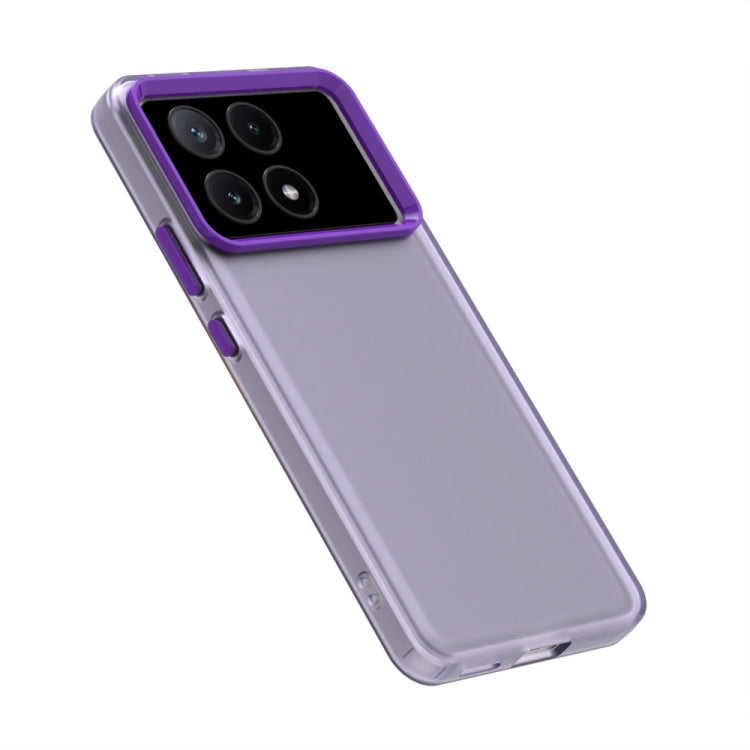For Xiaomi Poco X6 Pro 5G Candy PC Hybrid TPU Shockproof Phone Case