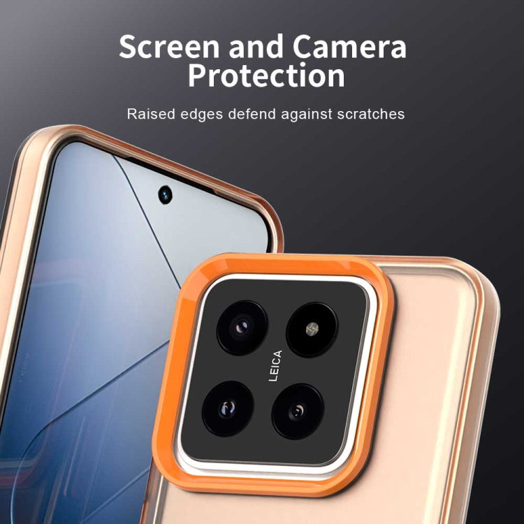 For Xiaomi 14 Candy PC Hybrid TPU Shockproof Phone Case