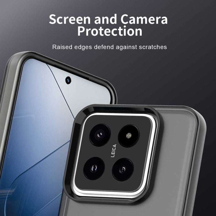 For Xiaomi 14 Candy PC Hybrid TPU Shockproof Phone Case