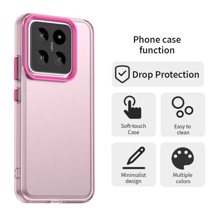 For Xiaomi 14 Candy PC Hybrid TPU Shockproof Phone Case