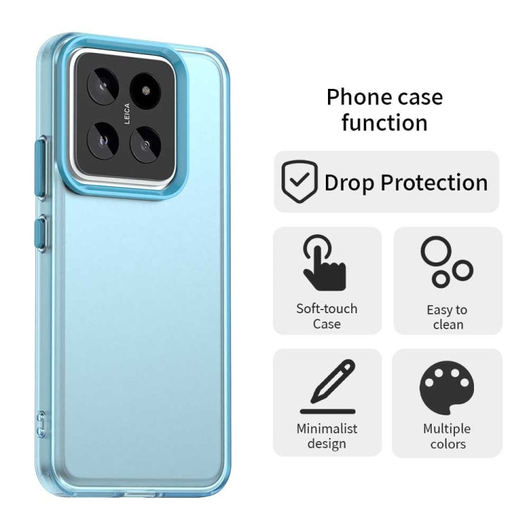 For Xiaomi 14 Candy PC Hybrid TPU Shockproof Phone Case