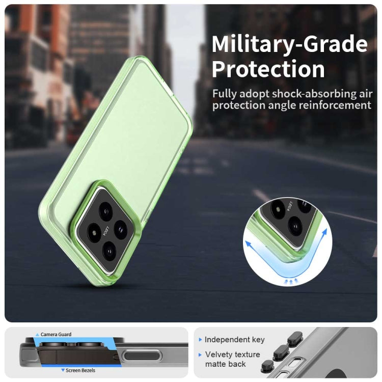 For Xiaomi 14 Candy PC Hybrid TPU Shockproof Phone Case